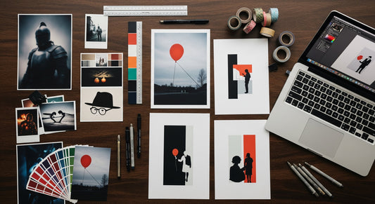 Pop culture moments for minimalist art from Raven & Ink